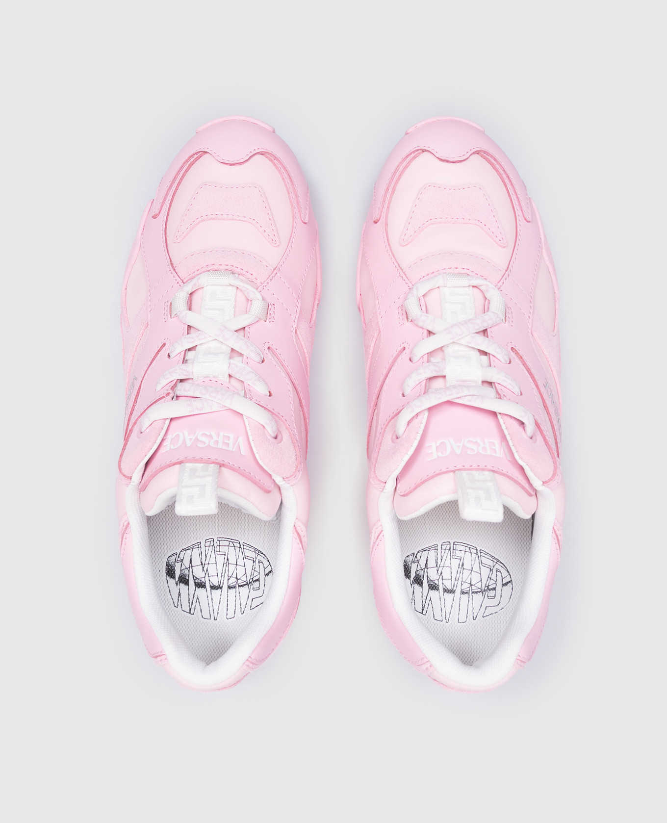 

Pink Galaxia combination sneakers Versace