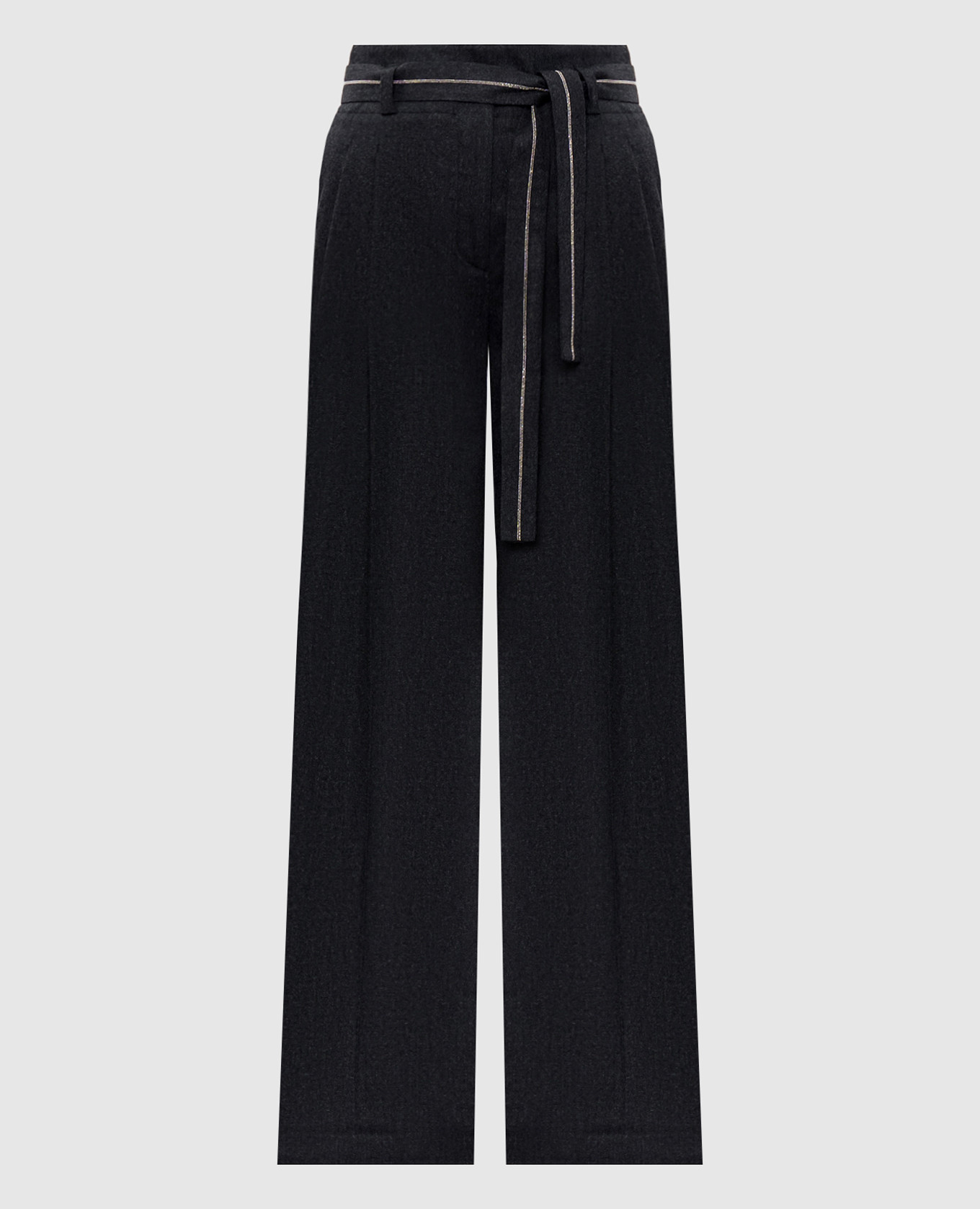 

Gray wool and cashmere pants Peserico, Grey