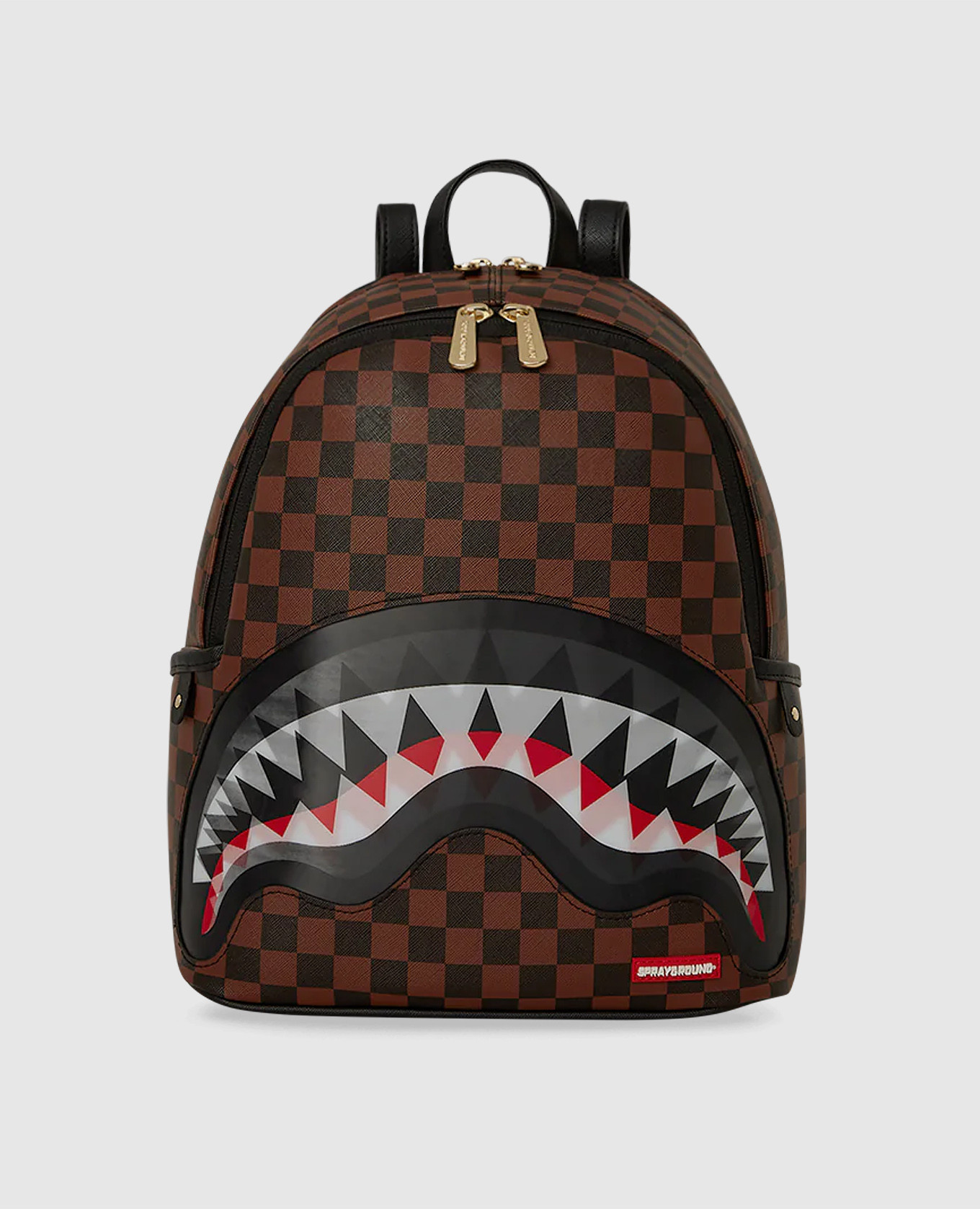 

Brickside children's brown backpack with a holographic effect Sprayground