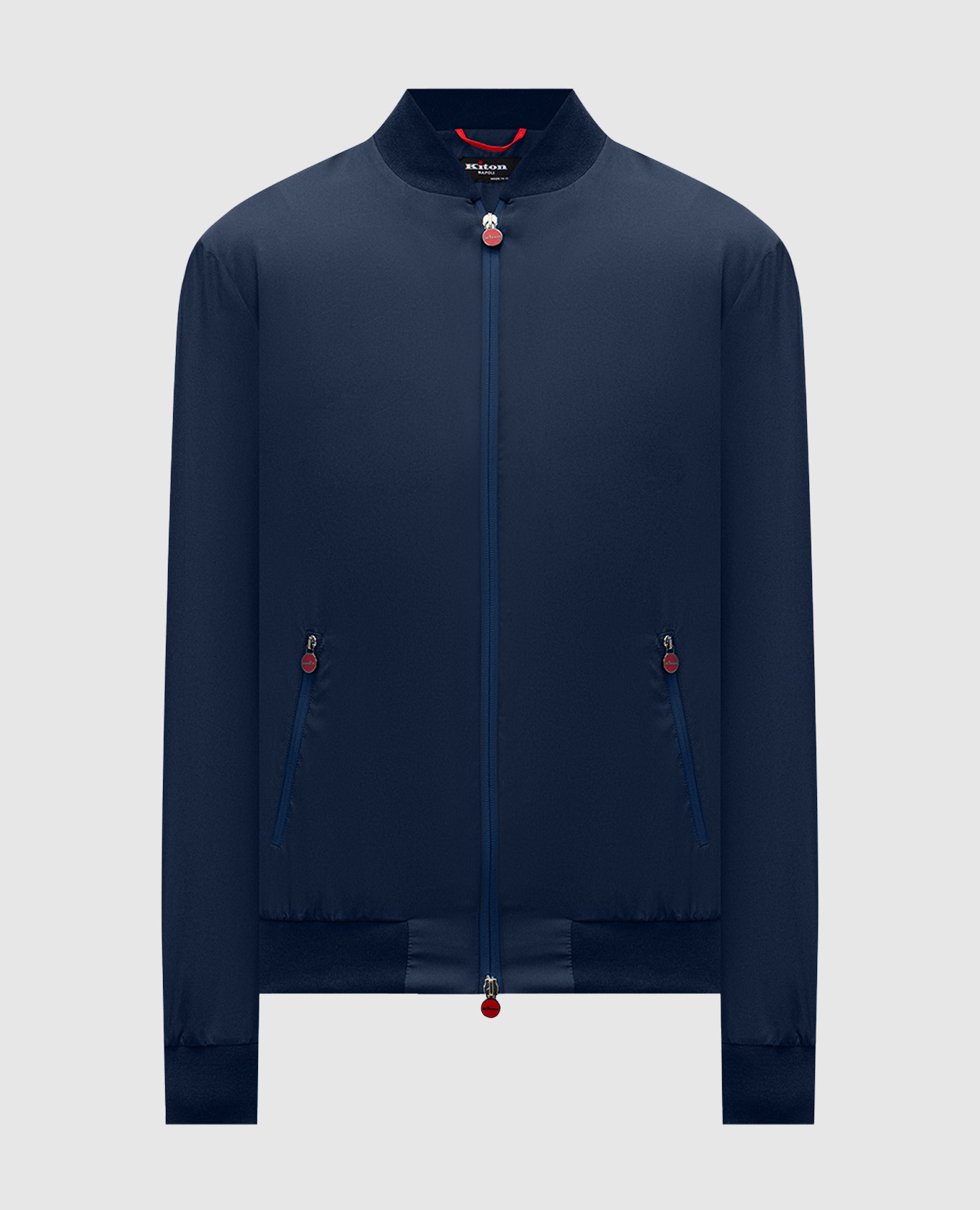 

Blue windbreaker Kiton