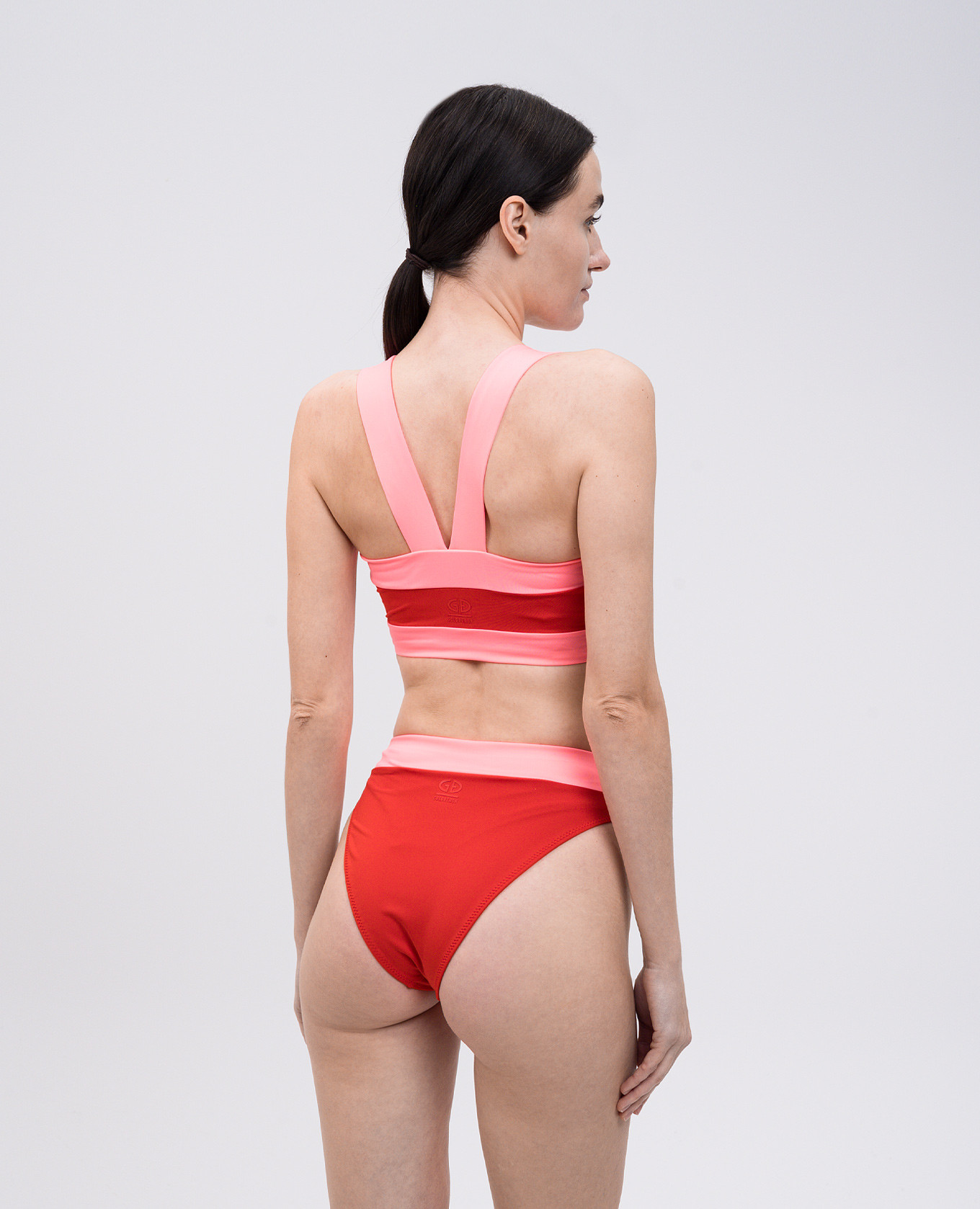 

Red Plonge swimsuit bodice Goldbergh