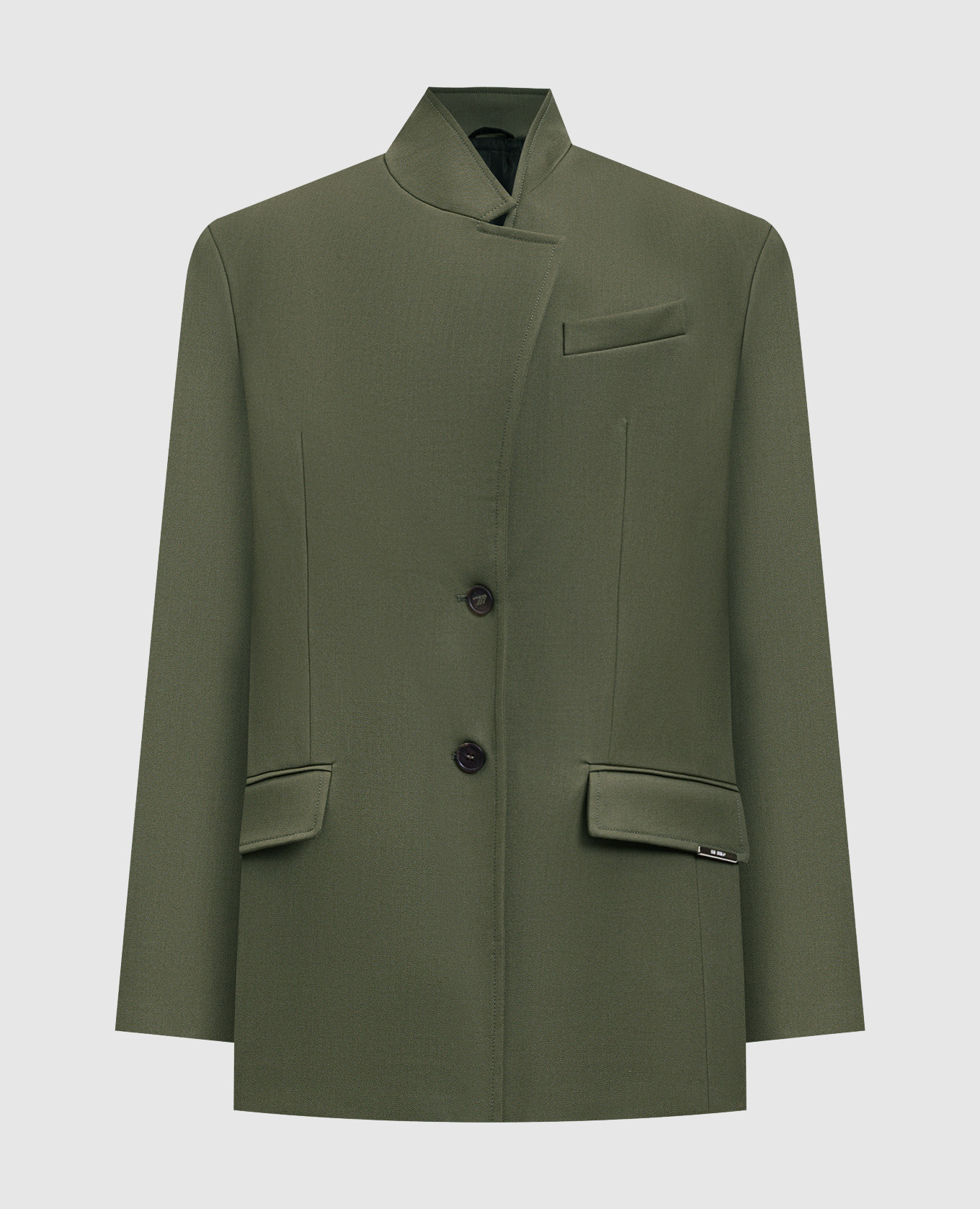 

Khaki wool jacket The Attico