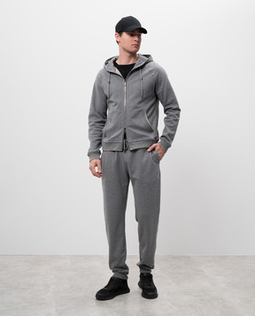 MooRER Norcia felpa gray sports jacket with cashmere NORCIAFELPACAD