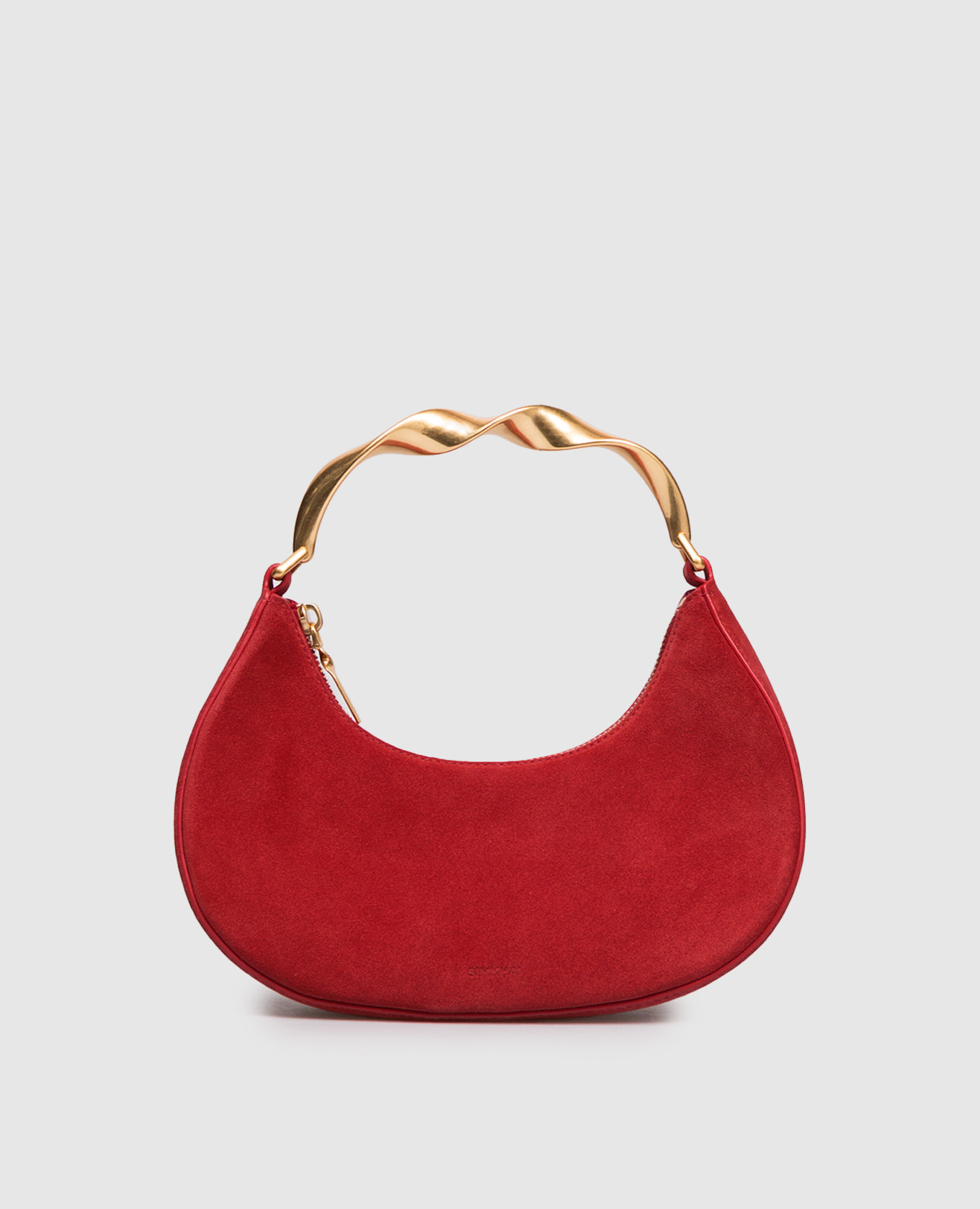 

Nixi red suede hobo bag Simkhai
