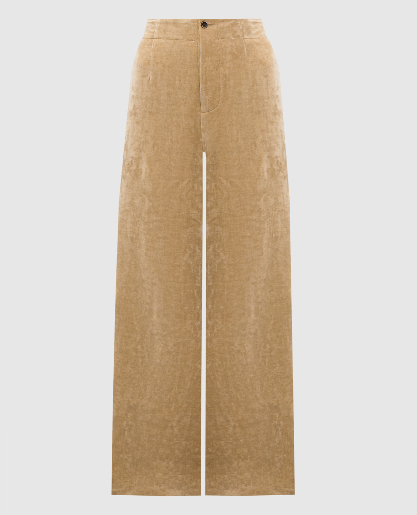 

Punnet beige velvet trousers with linen UMA WANG