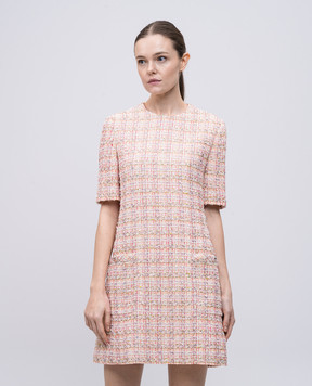 Versace Tweed mini dress with lurex 10189321A13465
