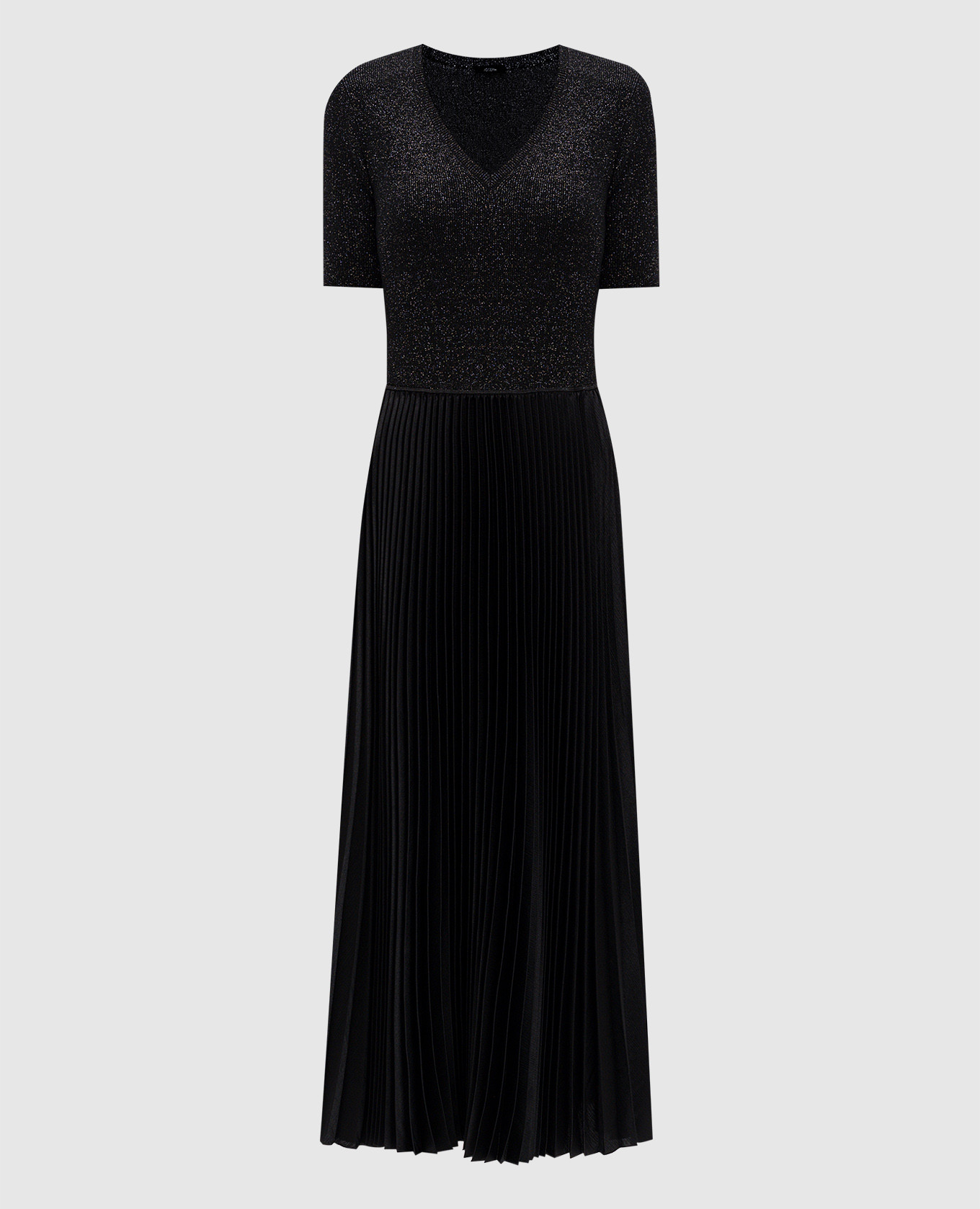 Domat black dress with wool JOSEPH