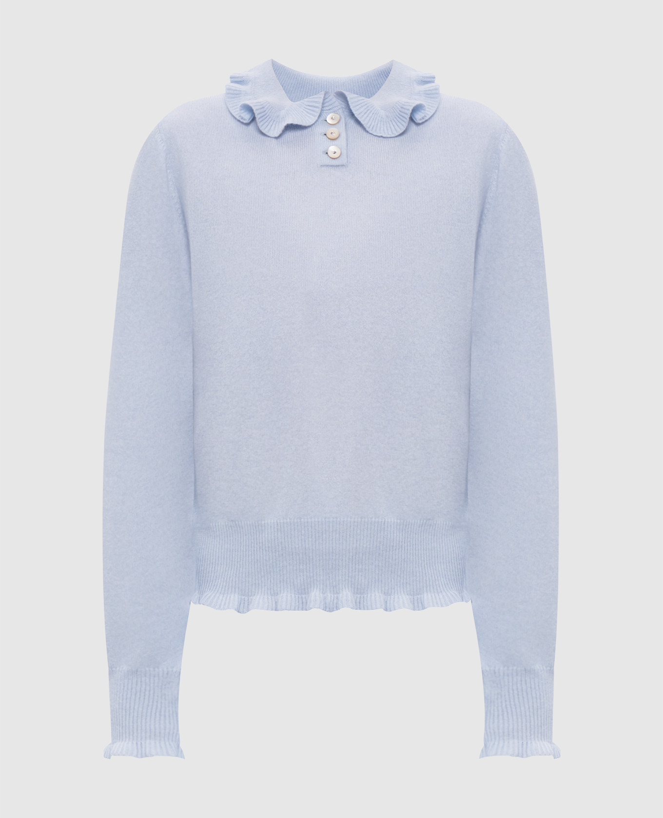 Blue cashmere sweater Valentino