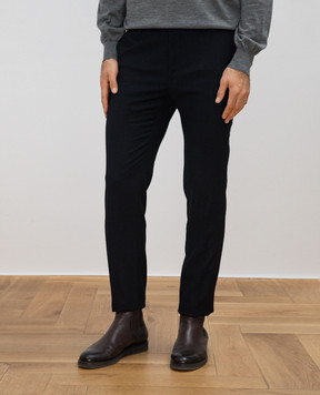 Incotex Blue pants made of wool 1W00841037B