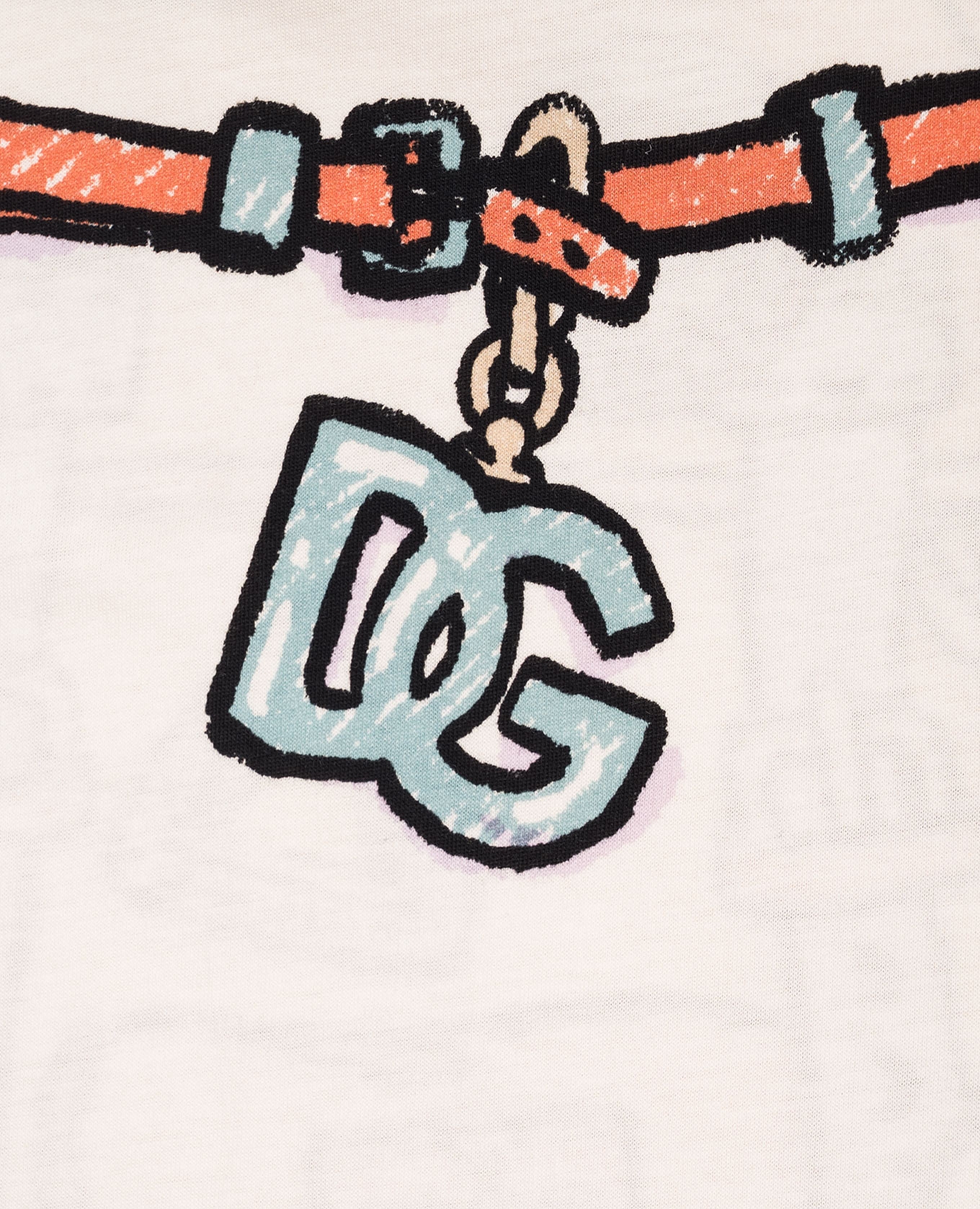 

Children's beige T-shirt with print Dolce&Gabbana