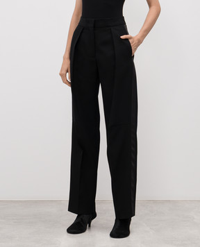 Jil Sander Black wool pants J02KA0365J40002