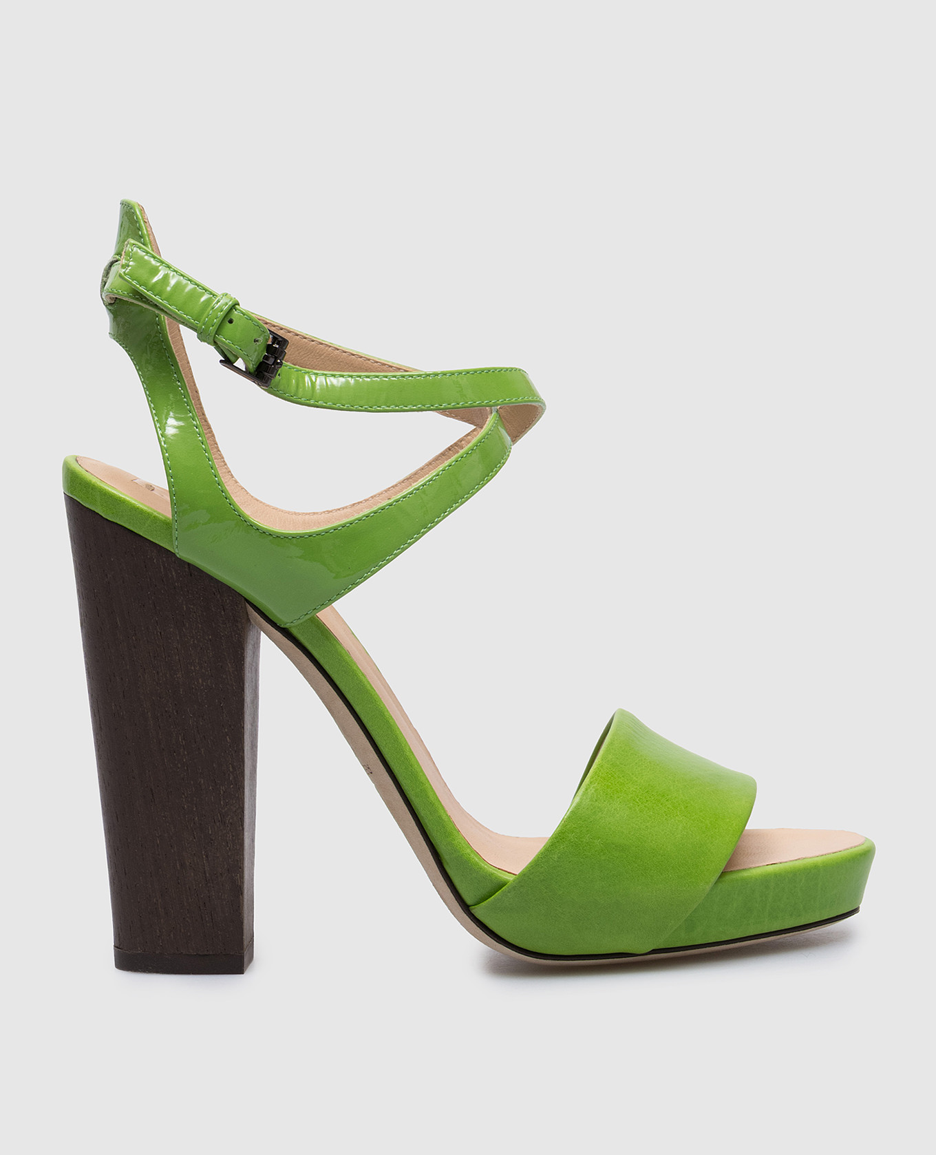 

Green leather sandals Reed Krakoff