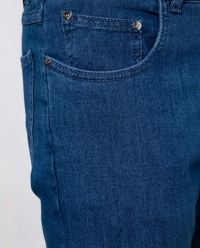 Cashmere&Whiskey Blue jeans with a patch 3251871