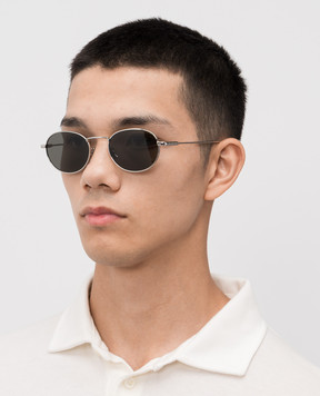 Saint Laurent Silver sunglasses with logo 822261Y9969