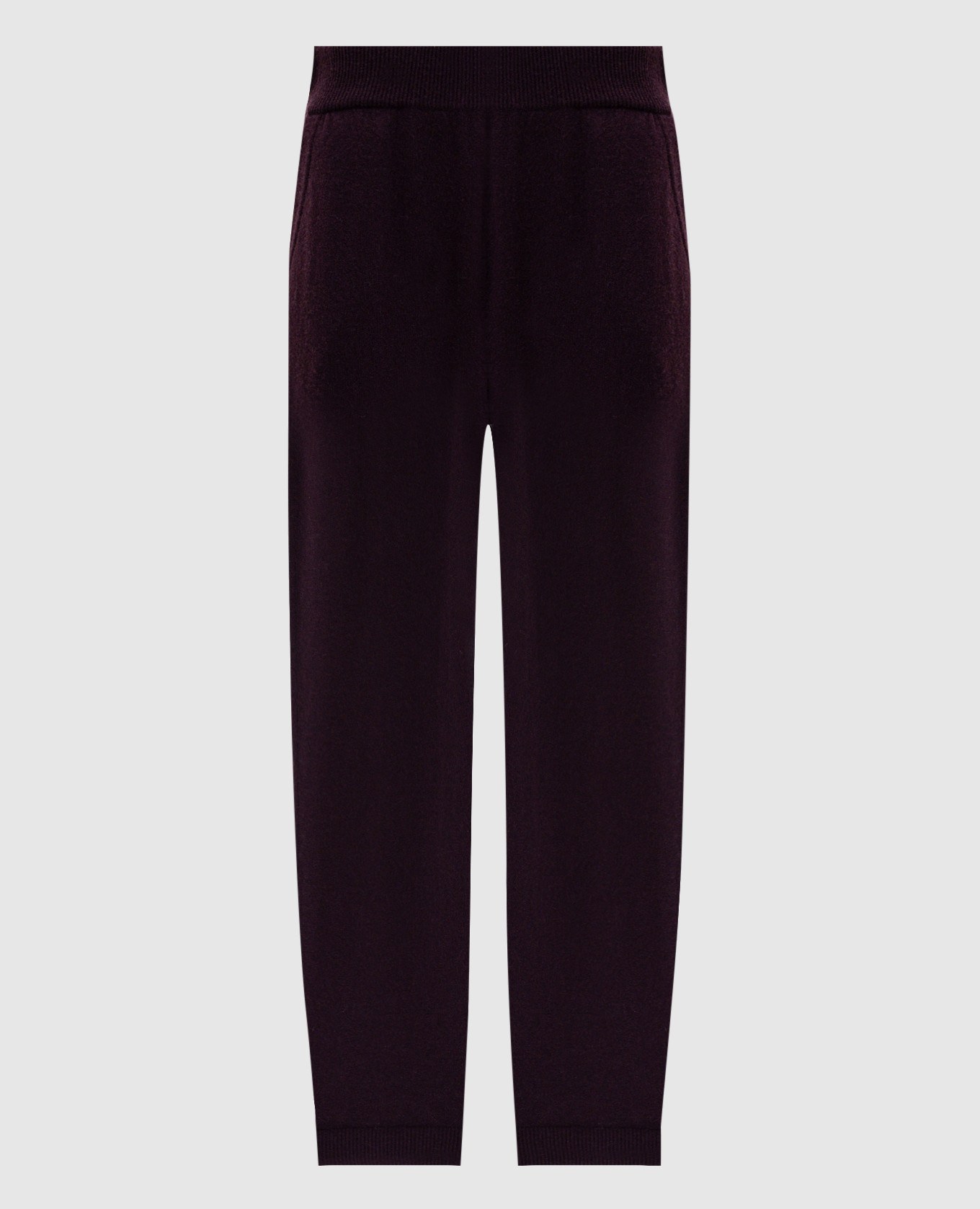 Symone burgundy cashmere pants LISA YANG