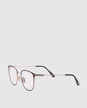 Tom Ford Black matte glasses BLUE BLOCK FT6041B
