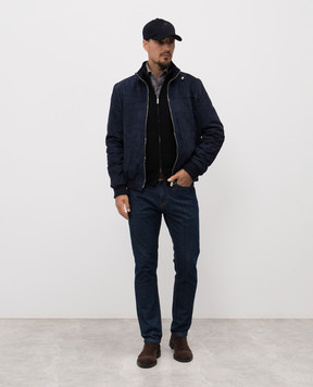 Stefano Ricci Gray shirt with emblem MC007987R3066
