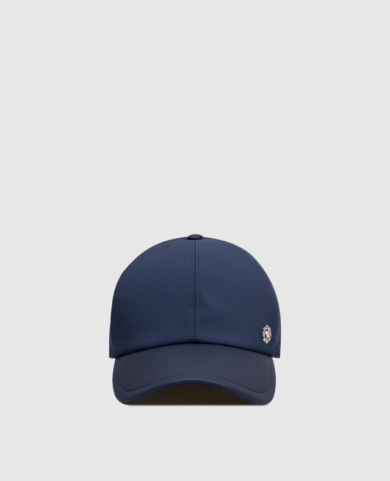 Blue combination cap with logo