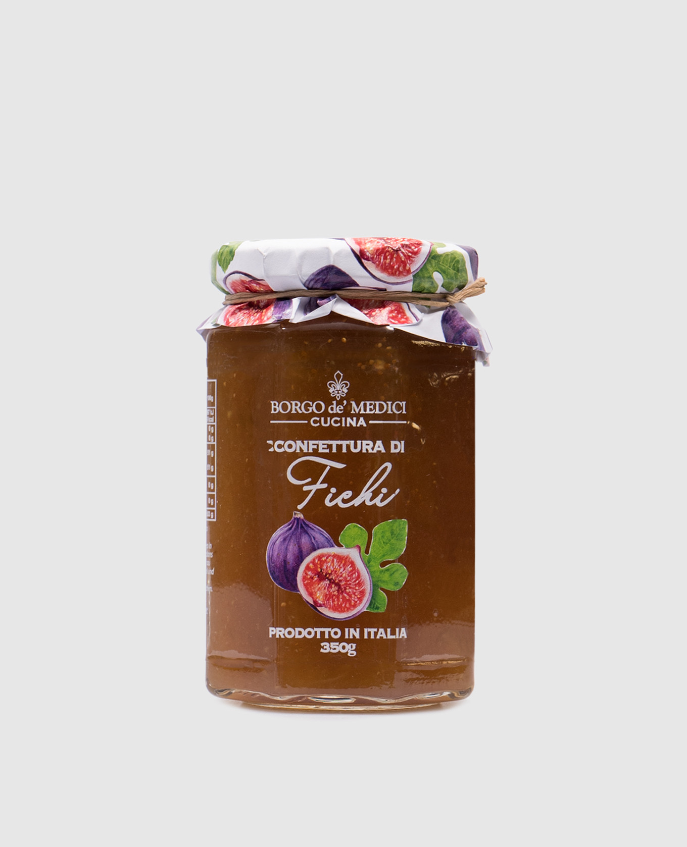 

Fig jam 350g Borgo De Medici, White