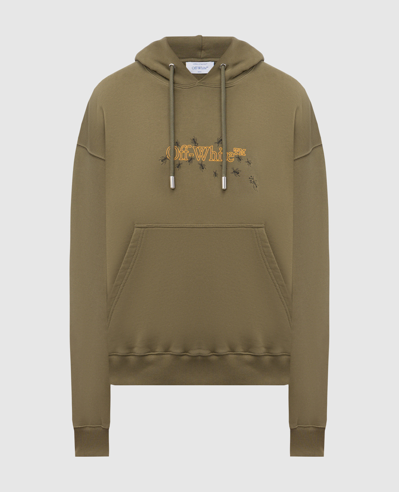 

Khaki Ants Arrow logo print hoodies Off-White