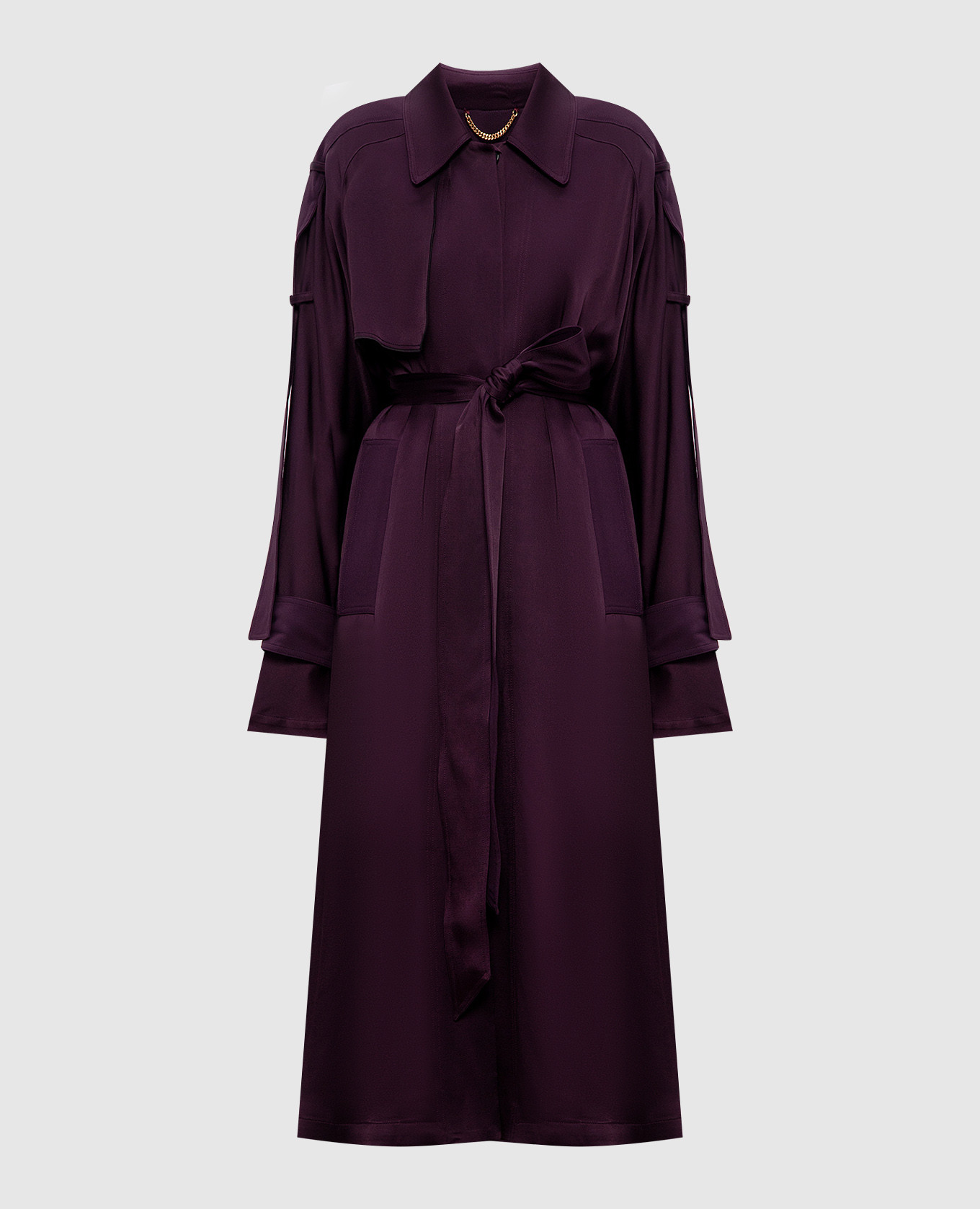 

Purple trench coat Victoria Beckham, Violet