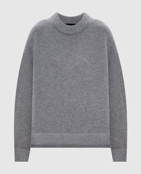 PROENZA SCHOULER Ruthi grey cashmere sweater R2547291KK024