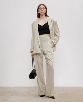 Philosophy di Lorenzo Serafini Beige jacket with wool A05052125