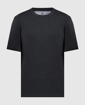 Brunello Cucinelli Gray melange T-shirt M0B131308