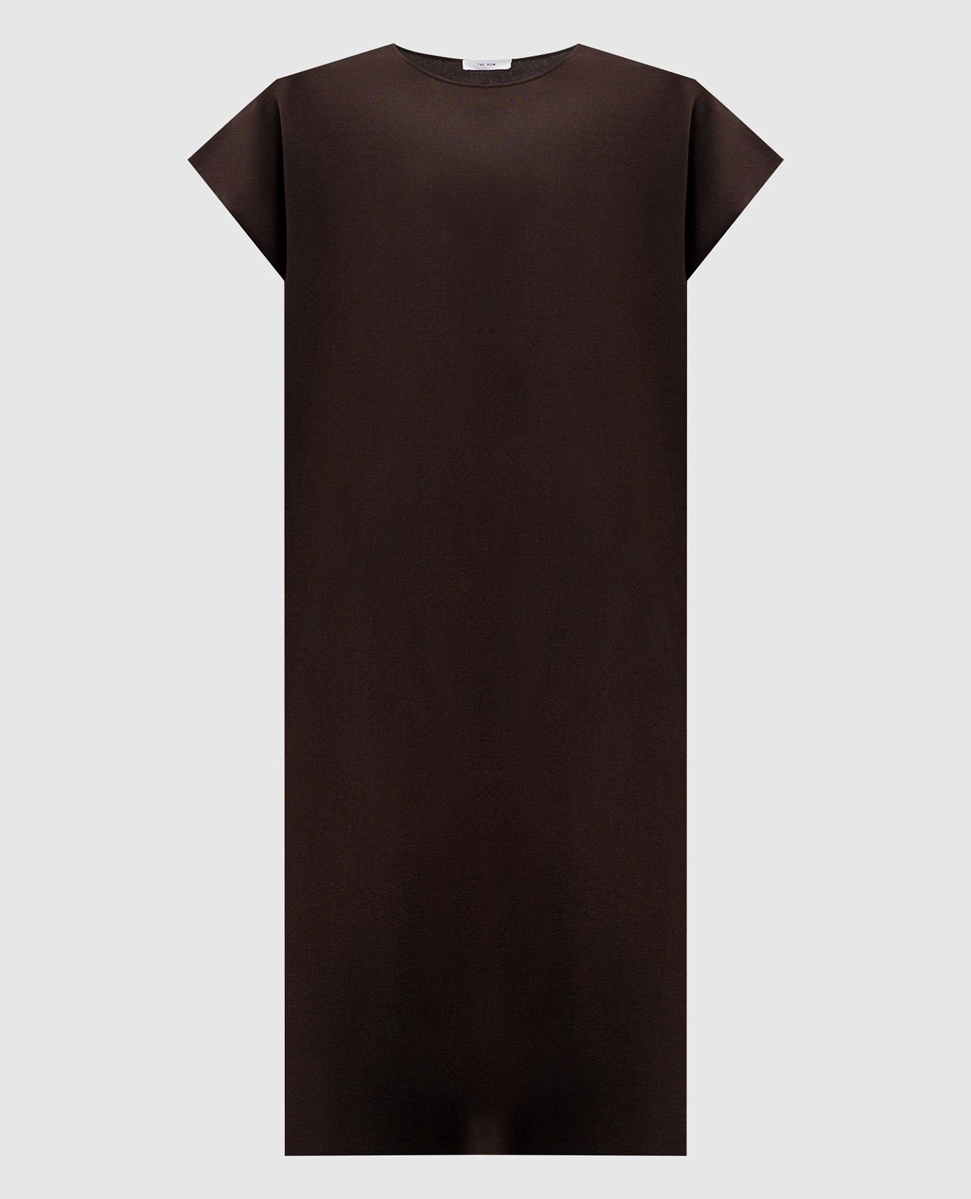 

Kaori brown dress with silk The Row