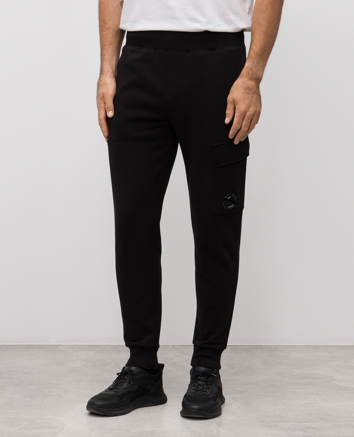 

Black joggers with logo C.P. Company