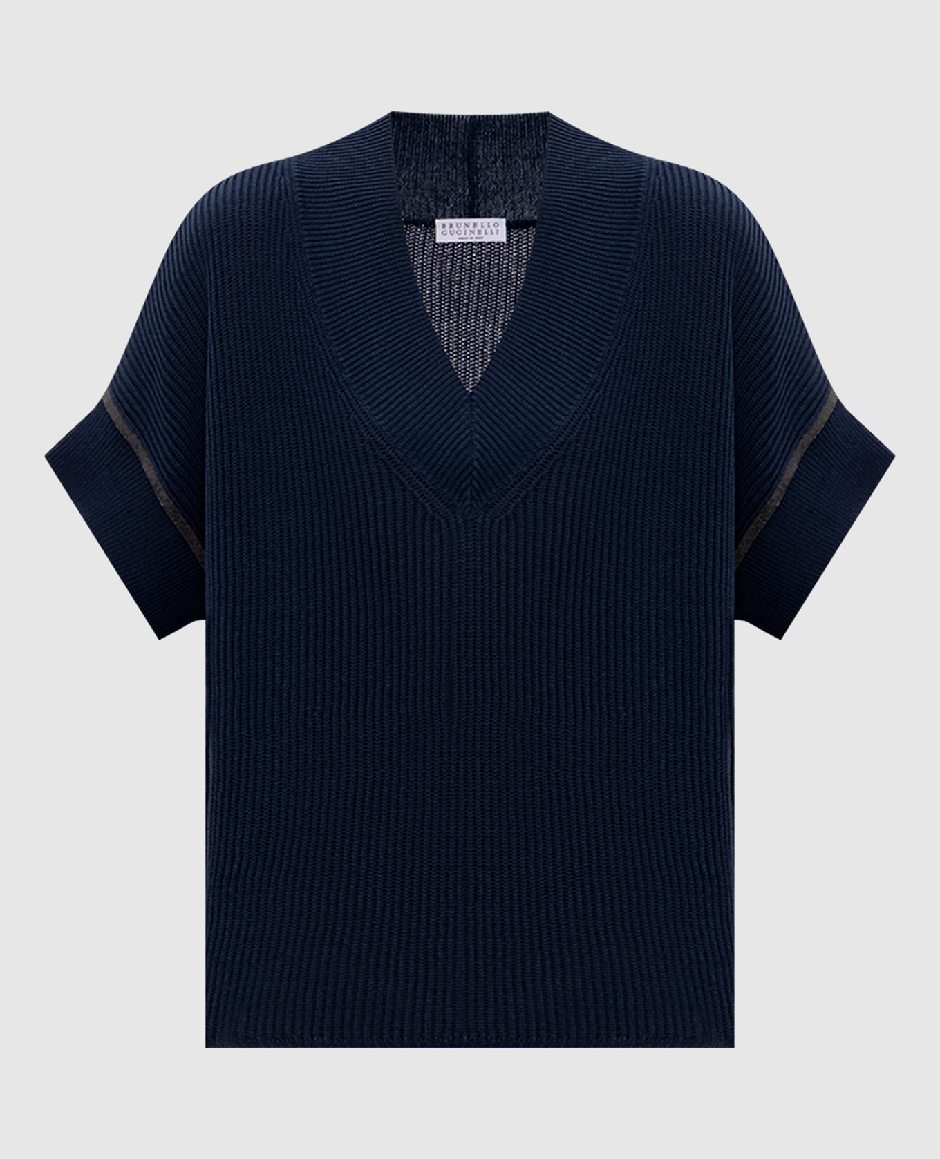 

Blue top with monil chain Brunello Cucinelli
