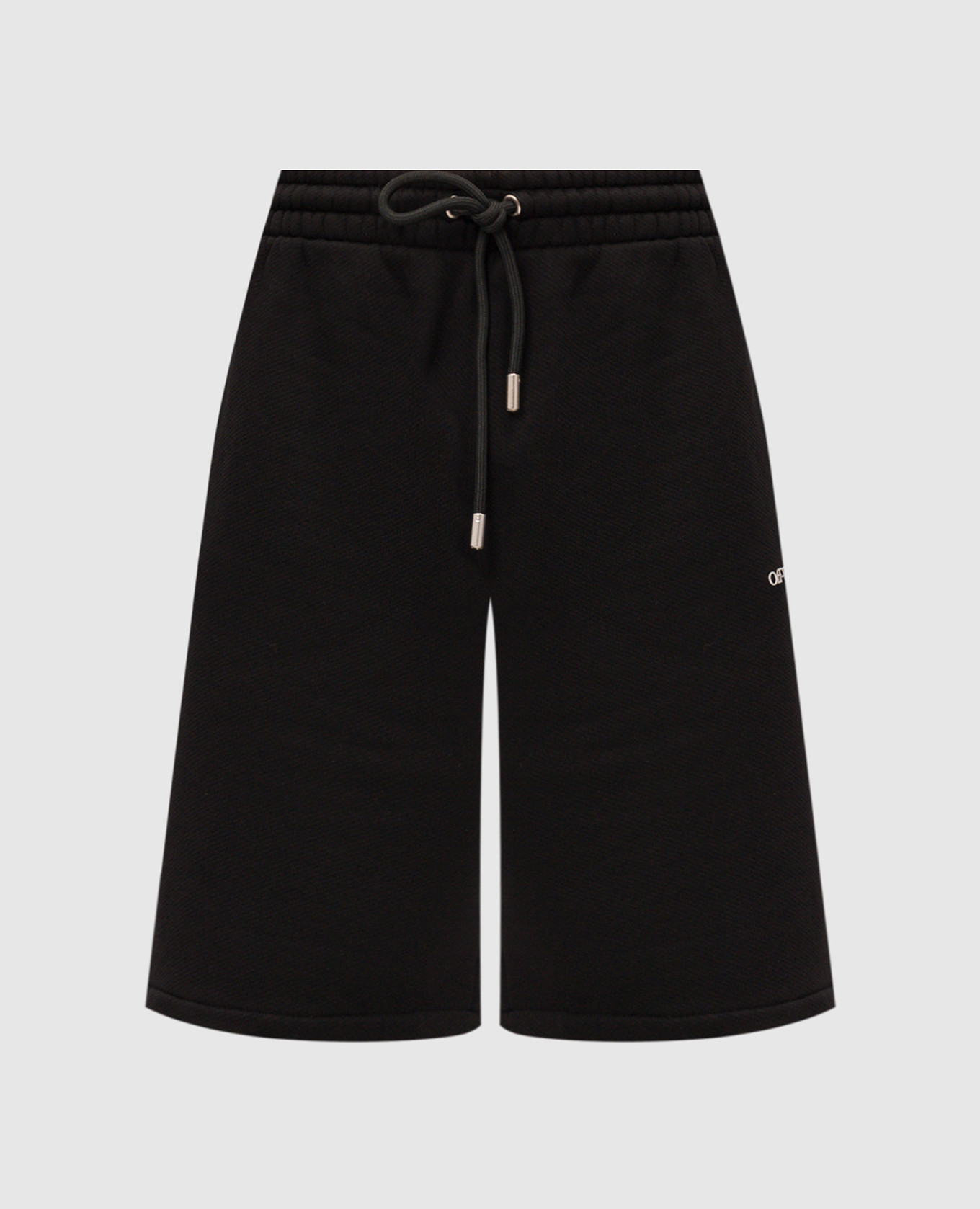 Windy arrow logo print black awnings off-white