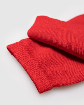 RiminiVeste Children's red Prisco socks GRANITA