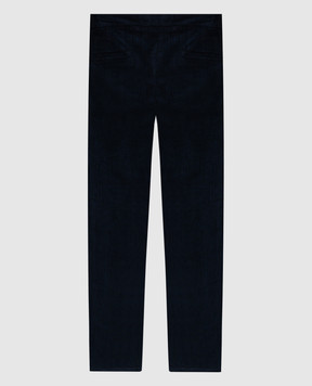 Exibit Blue corduroy pants PAD23543
