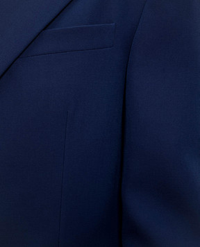 Versace Blue wool jacket 10196201A15377