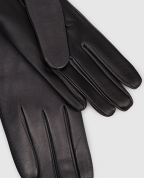Sermoneta Gloves Grey leather gloves M39