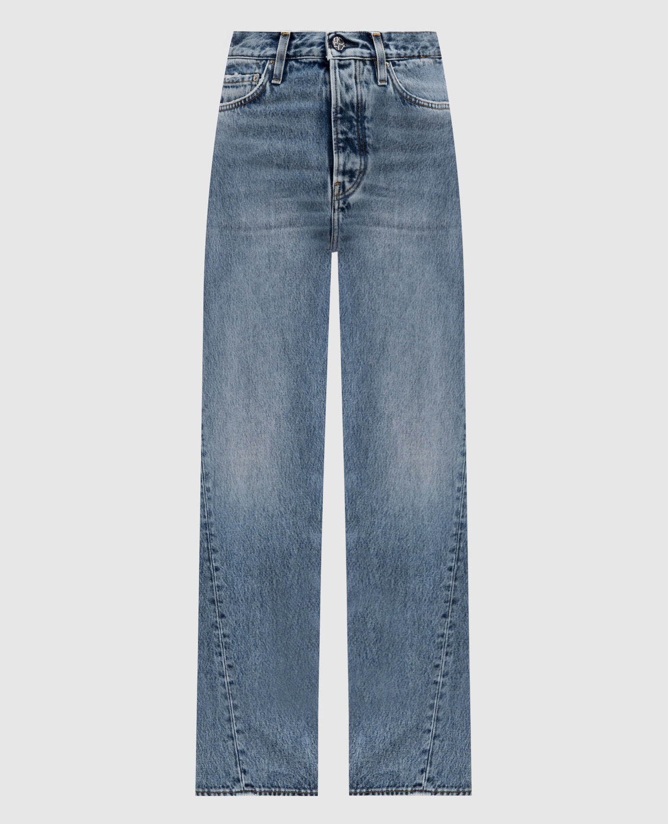 

Blue jeans with a distressed effect Toteme, Light blue