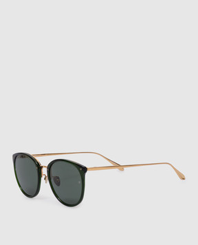 Linda Farrow Calthorpe Green Sunglasses LFL251C100