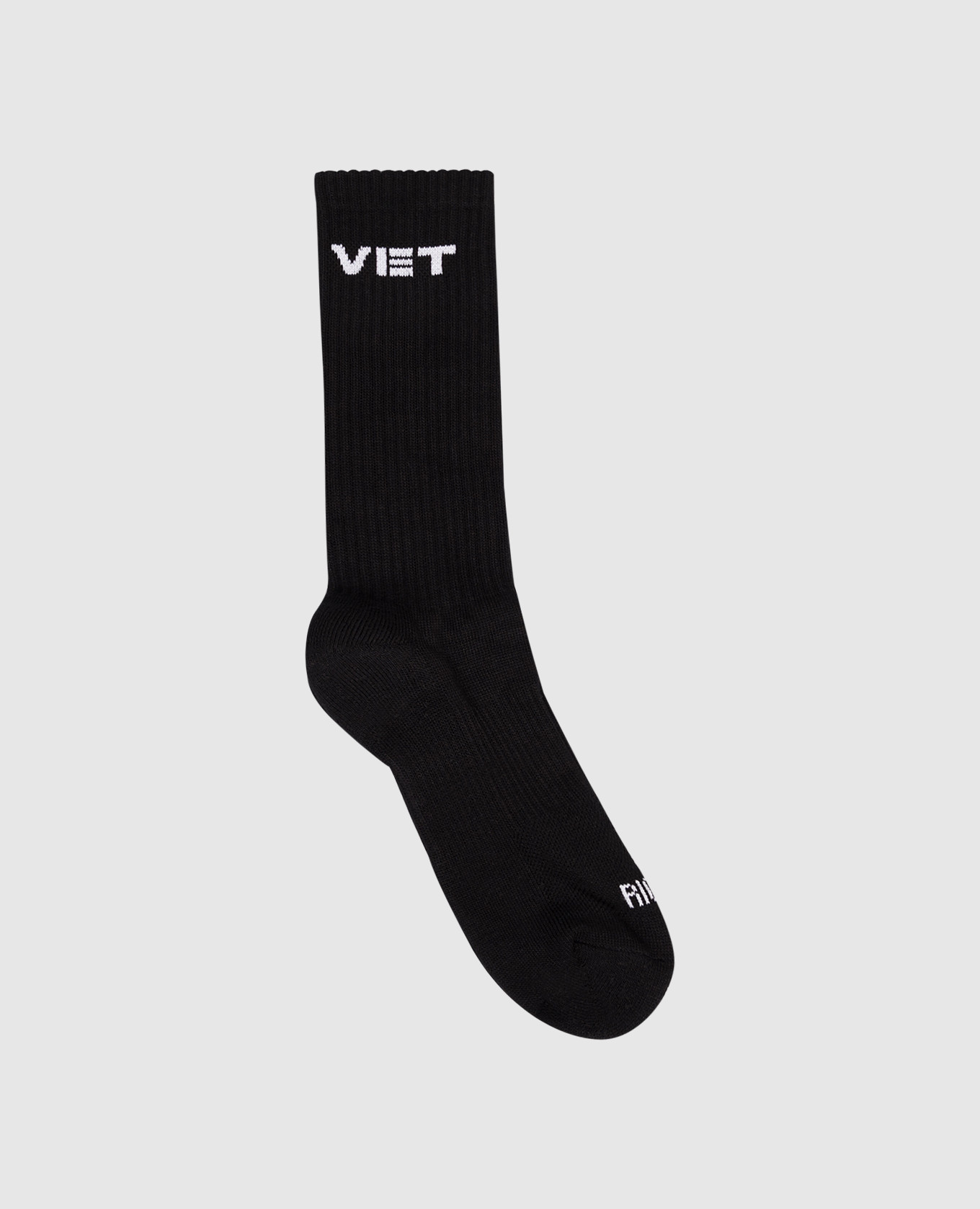 

Black socks with logo Vetements