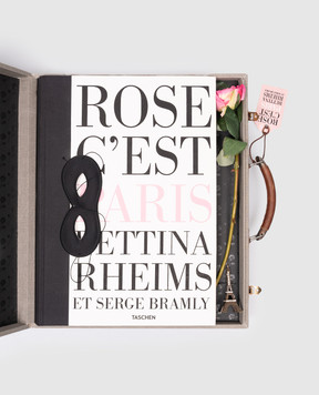 TASCHEN Book Rose - c'est Paris, Bettina Rheims/Serge Bramly in a suitcase case RHEIMSBRAMLYPAR