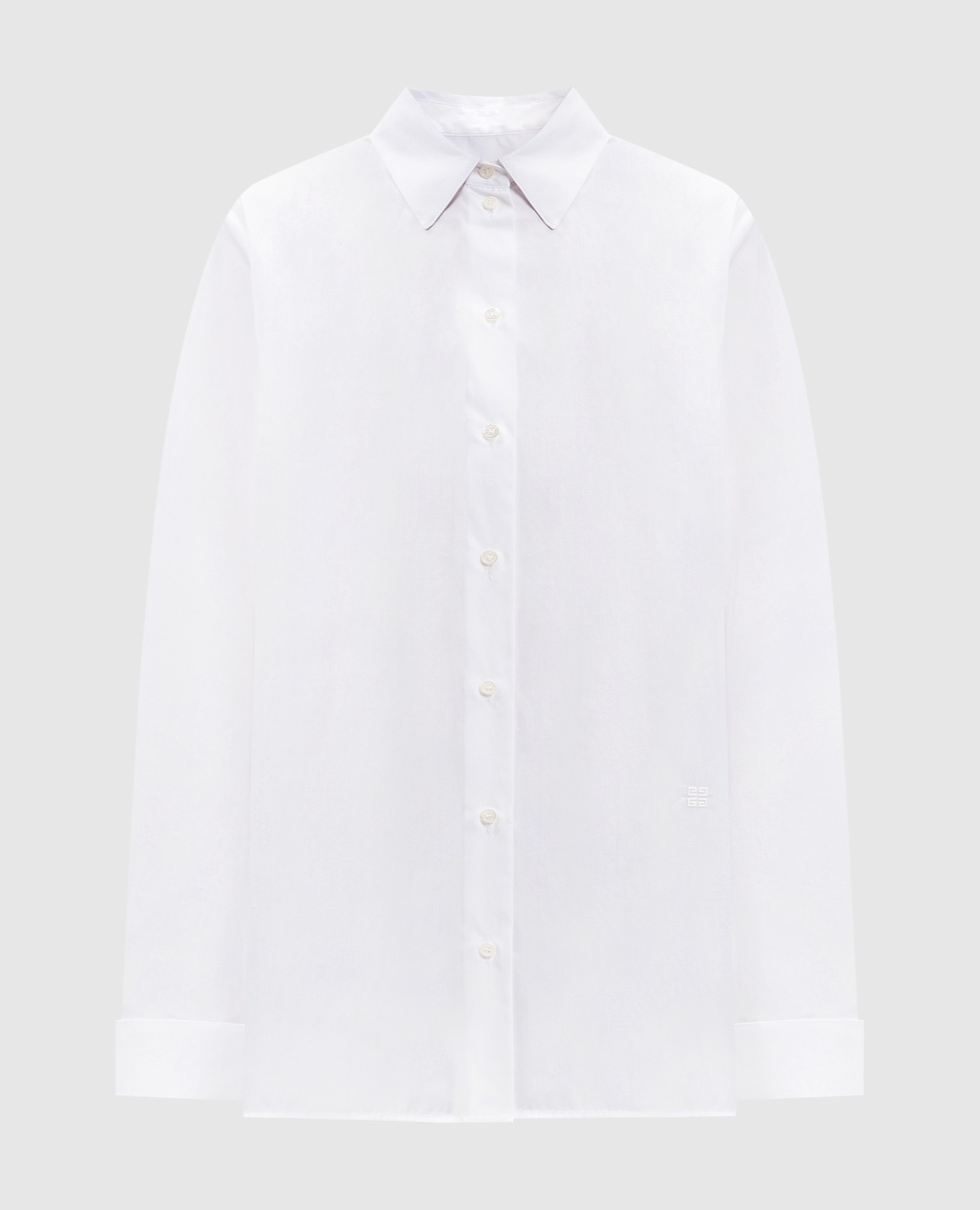 White shirt with a slit Givenchy