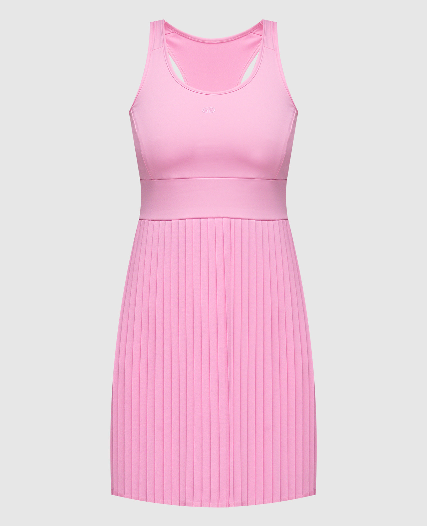 

Pink Flex dress with pleating Goldbergh