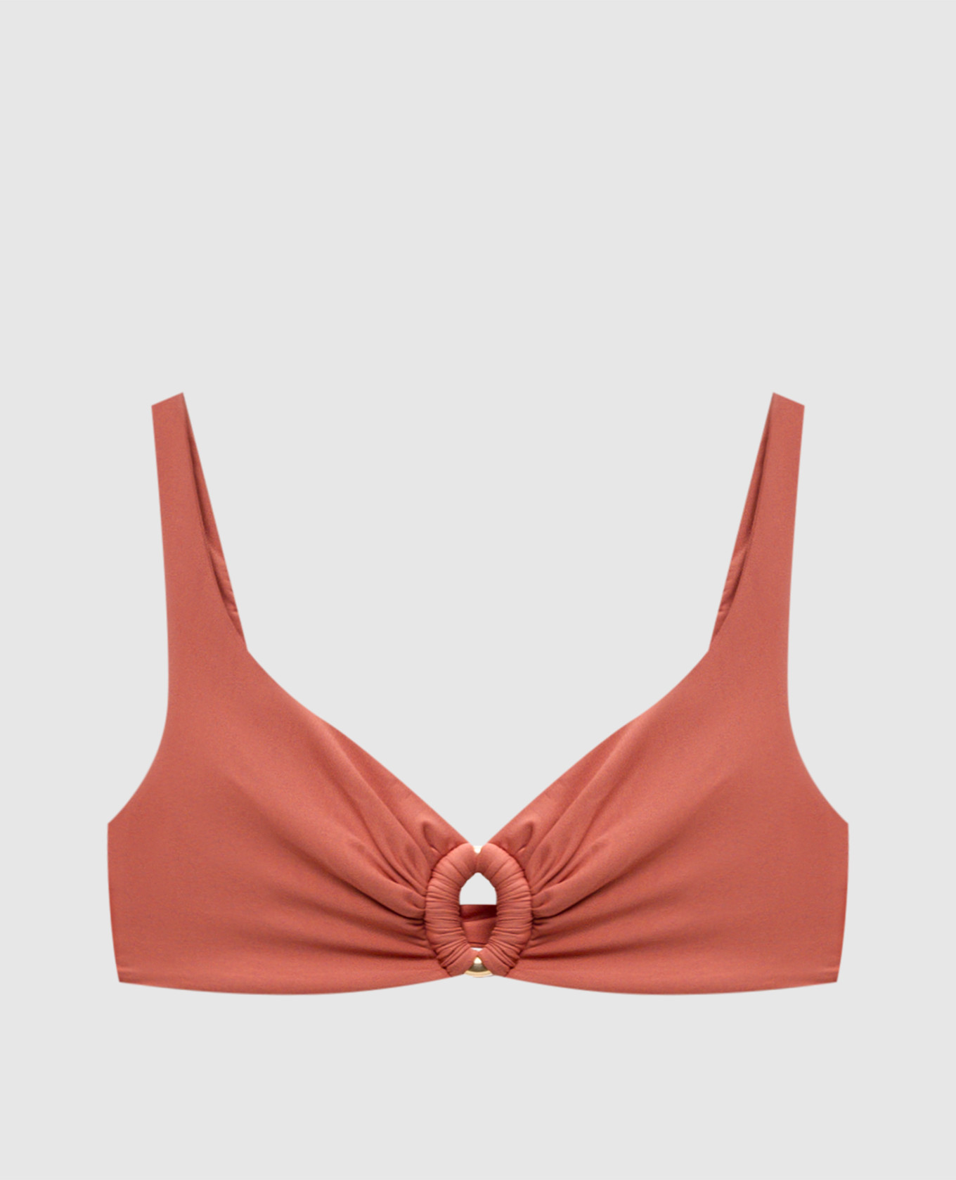 

Pink swimsuit bodice with drapery Fisico