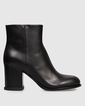 Premiata Black leather ankle boots M7206ANIL