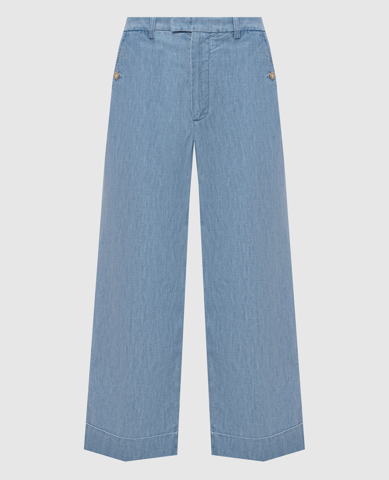 

Blue jeans with cuffs Valentino