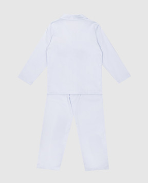 Story Loris Children's blue pajamas with an application in the form of a hedgehog 1760246