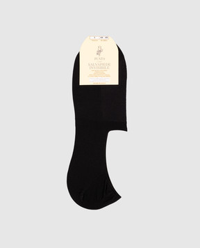 RiminiVeste Black footprint socks WN8006SALVAPIEDE