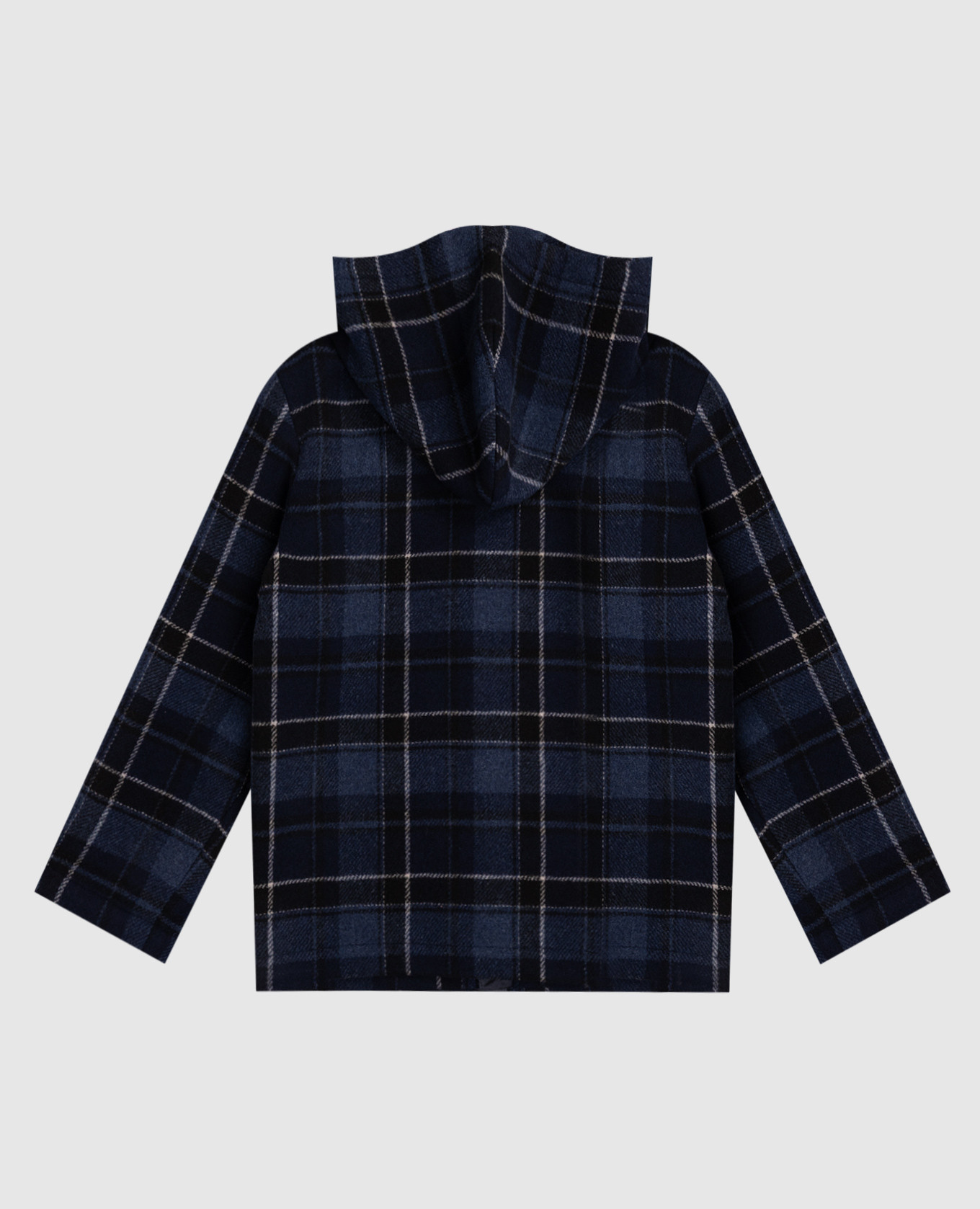 

Children's blue checked wool jacket Dolce&Gabbana