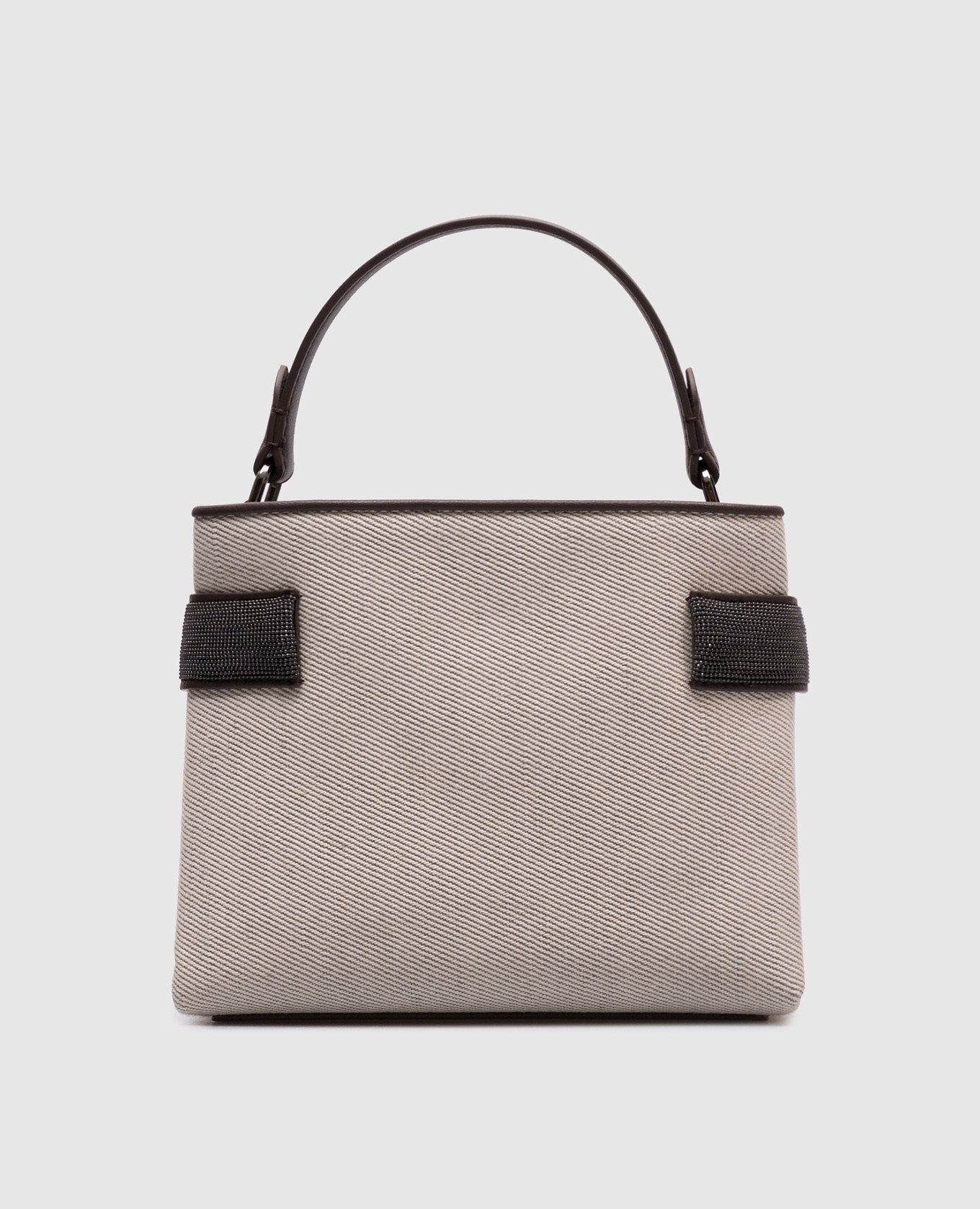 

Beige Essence bag with linen Brunello Cucinelli