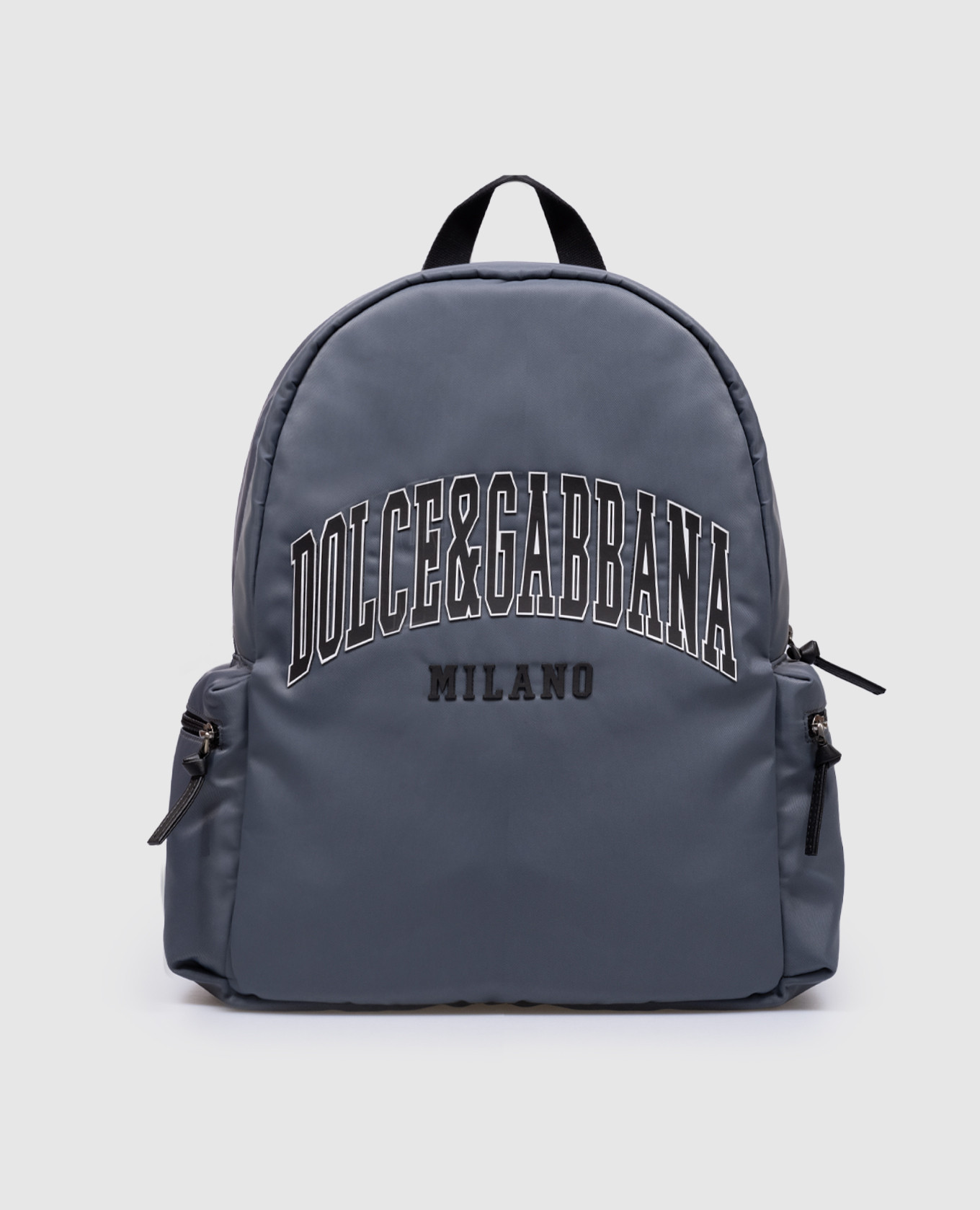

Children's blue backpack with textured logo Dolce&Gabbana, Grey